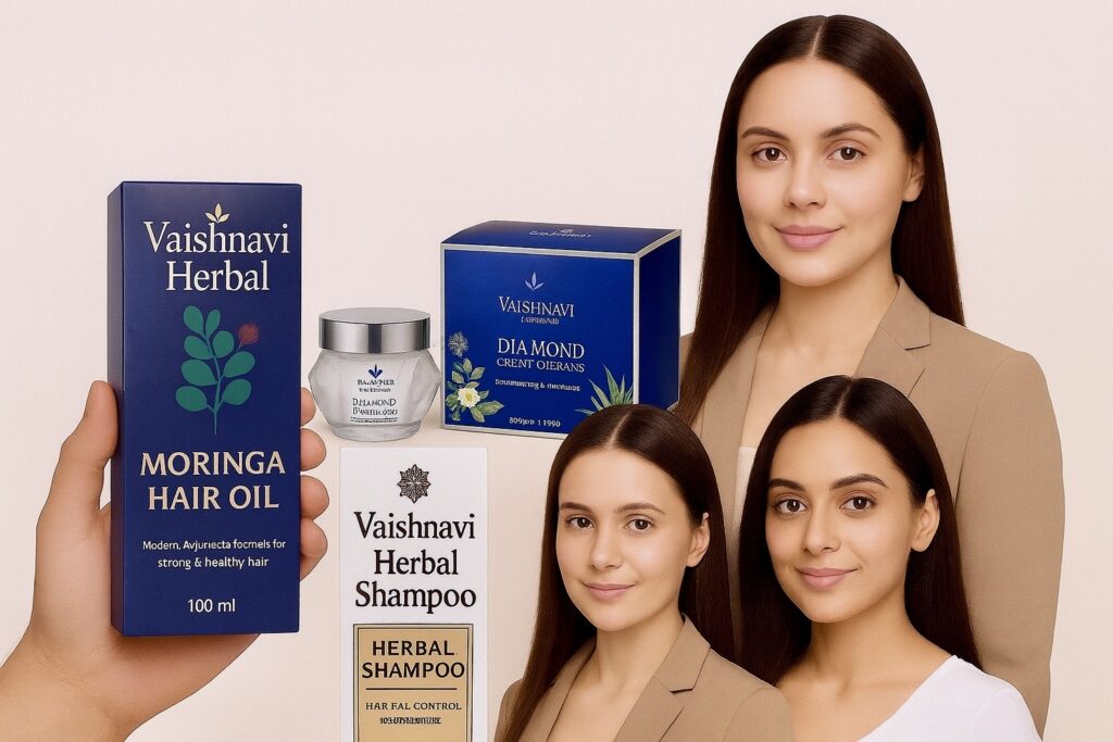 Vaishnavi Herbals — Pure & Herbal Skincare vaishnavi herbal diamond night cream moringa oilherbal sampu